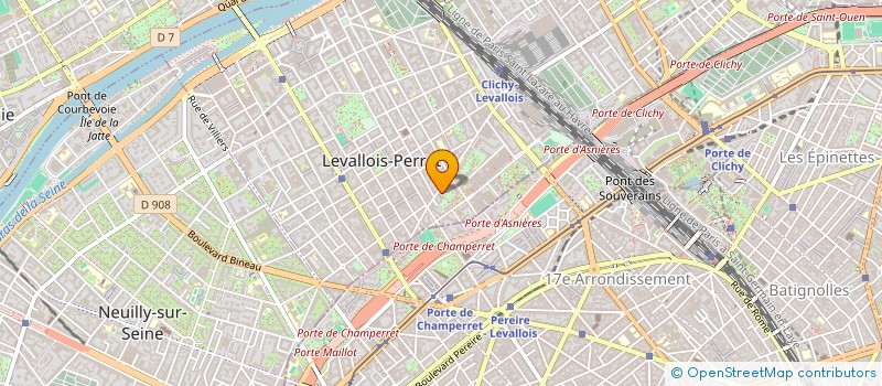localisation de l'entreprise MADAME ROSA KIM à LEVALLOIS-PERRET