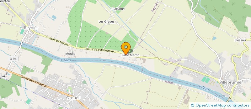 localisation de l'entreprise MADAME ROSA LEITE CAMPOS GUIMARAES  REYNIES