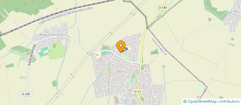 localisation de l'entreprise MADAME ROSA LEPETIT  OTHIS