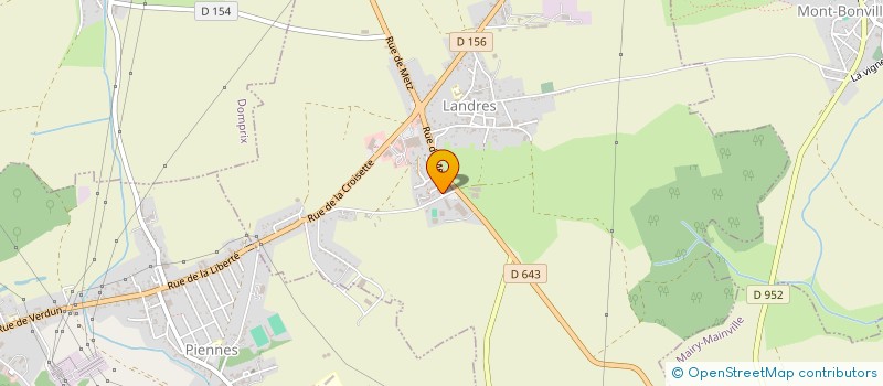 localisation de l'entreprise MADAME ROSA LIMA ARAUJO  LANDRES