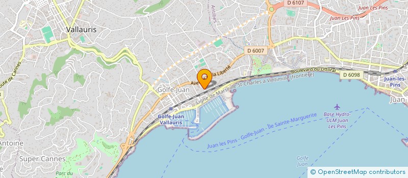 localisation de l'entreprise MADAME ROSA LORUSSO à VALLAURIS