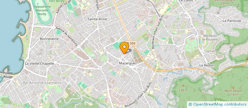 localisation de l'entreprise MADAME ROSA MAGGIORE à MARSEILLE