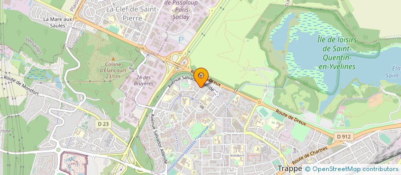 localisation de l'entreprise MADAME ROSA MARIA LOPES-DASILVA  TRAPPES