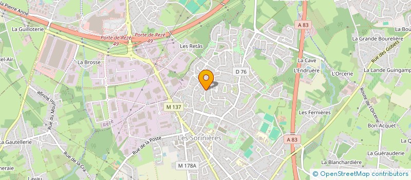 localisation de l'entreprise MADAME ROSA MARIA VILA CHA VELOSO à LES SORINIERES