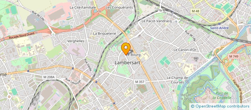 localisation de l'entreprise MADAME ROSA MASCARO à LAMBERSART