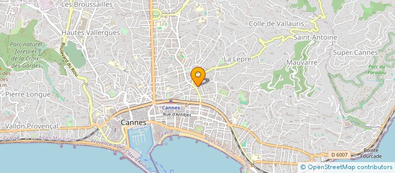 localisation de l'entreprise MADAME ROSA METRA  CANNES