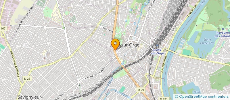 localisation de l'entreprise MADAME ROSA MIGUEL à JUVISY-SUR-ORGE