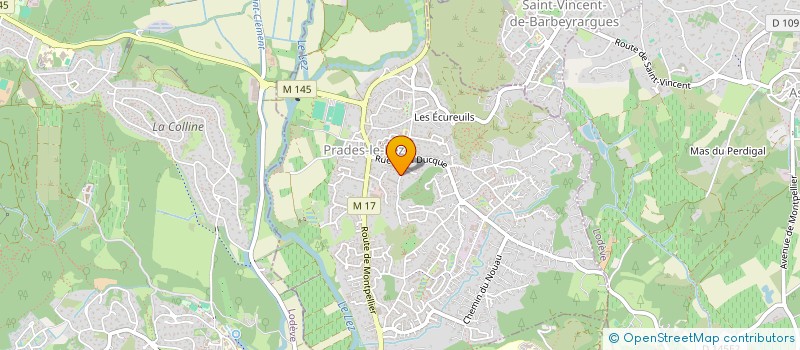 localisation de l'entreprise MADAME ROSA MOUTA FERNANDES à PRADES-LE-LEZ
