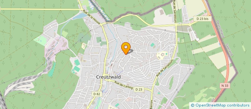 localisation de l'entreprise MADAME ROSA PILI à CREUTZWALD