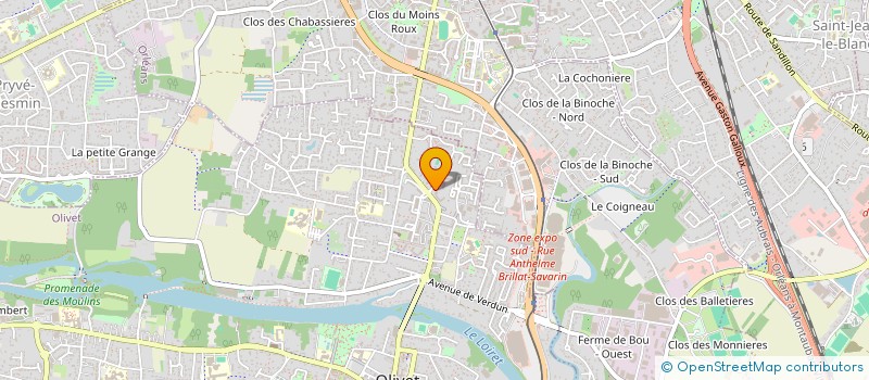 localisation de l'entreprise MADAME ROSA RISO à SAINT-CYR-EN-VAL
