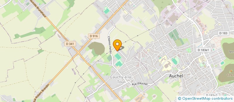 localisation de l'entreprise MADAME ROSA RUDIE  CAUCHY-A-LA-TOUR