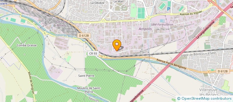 localisation de l'entreprise MADAME ROSA SCHUUR à BEZIERS
