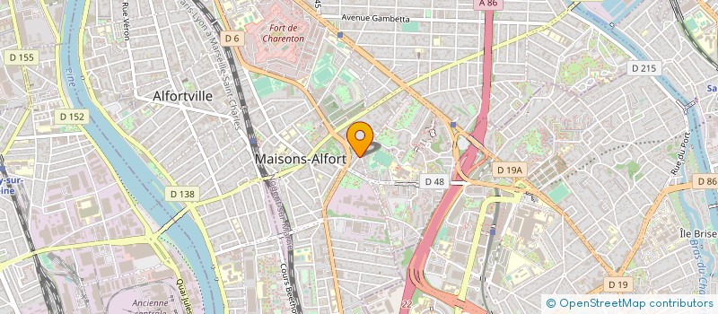 localisation de l'entreprise MADAME ROSA TAVARES TEIXEIRA  MAISONS-ALFORT