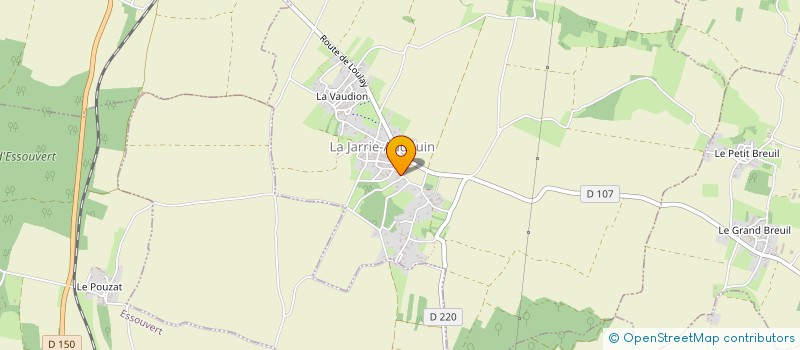 localisation de l'entreprise MADAME ROSAFLOR BOLADO RUMOROSO  LA JARRIE-AUDOUIN