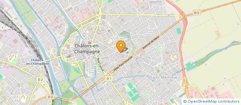 localisation de l'entreprise MADAME ROSALBA D ANZI à CHALONS-EN-CHAMPAGNE