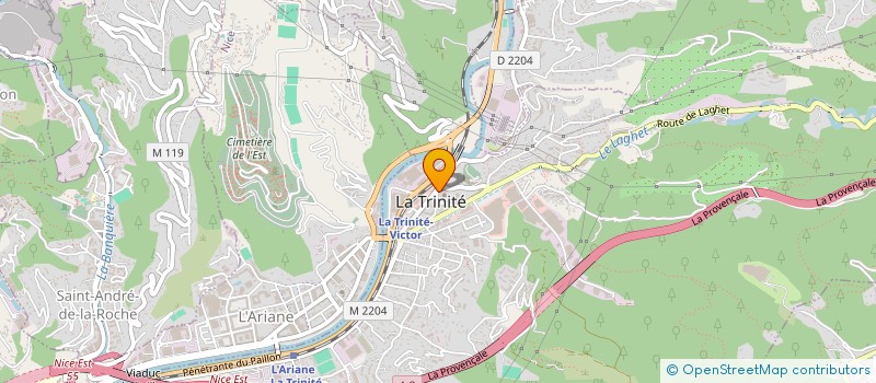 localisation de l'entreprise MADAME ROSALBA DUPUY à LA TRINITE