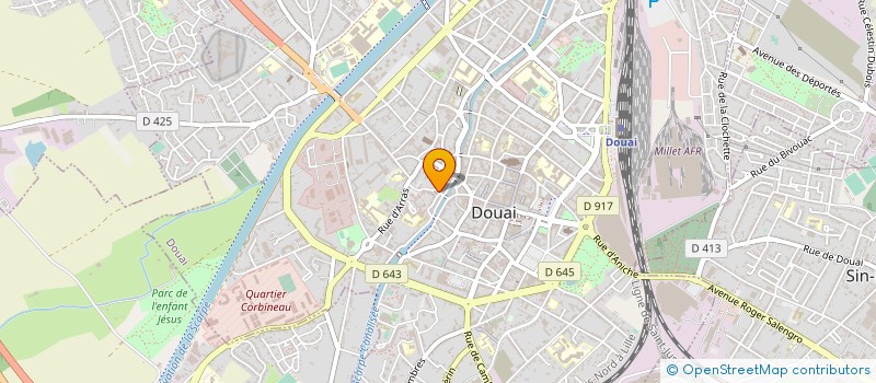 localisation de l'entreprise MADAME ROSALIA MONTAGNINO à DOUAI