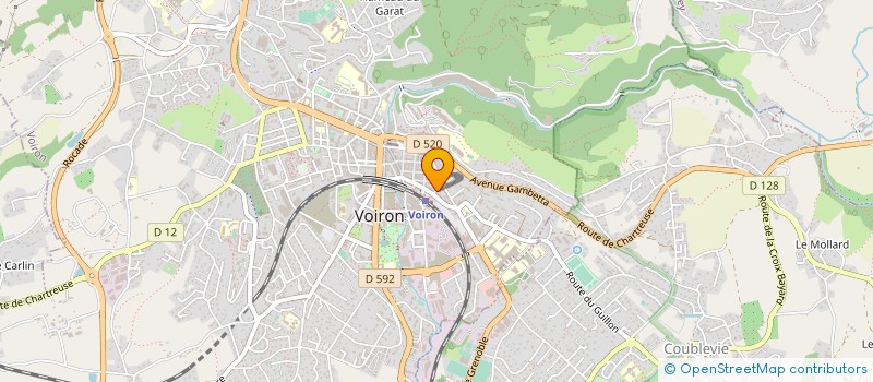 localisation de l'entreprise MADAME ROSALIA SCARDINA à VOIRON