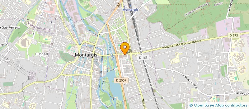 localisation de l'entreprise MADAME ROSALIA VIANA  MONTARGIS