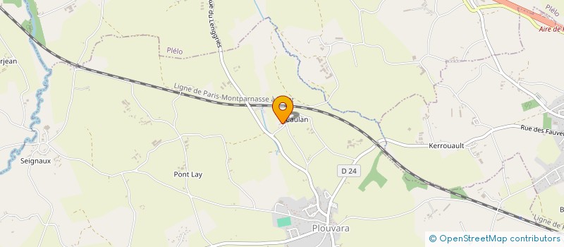 localisation de l'entreprise MADAME ROSALIE BALLOUARD à PLOUVARA