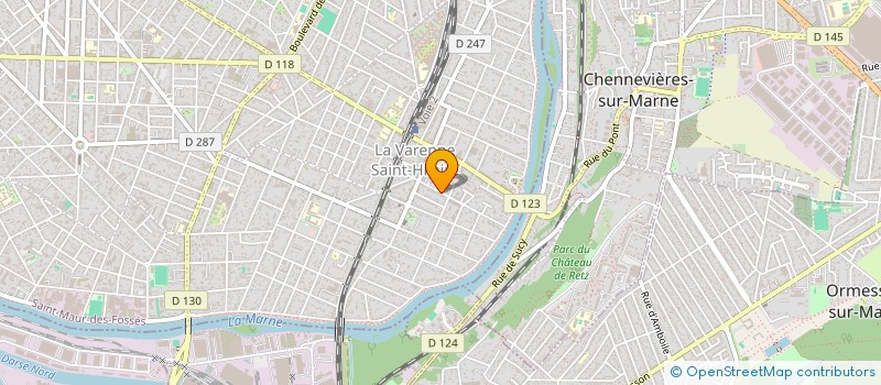 localisation de l'entreprise MADAME ROSALIE BLANDIN à SAINT-MAUR-DES-FOSSES