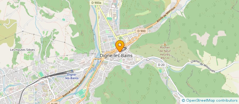 localisation de l'entreprise MADAME ROSALIE BOUDA à DIGNE-LES-BAINS