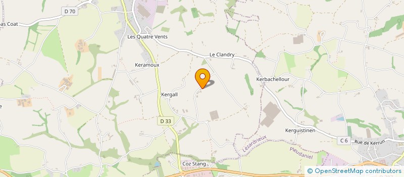 localisation de l'entreprise MADAME ROSALIE CARVENNEC à PLEUMEUR-GAUTIER