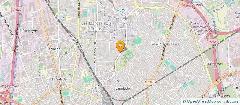 localisation de l'entreprise MADAME ROSALIE CHAU à TOULOUSE