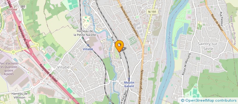 localisation de l'entreprise MADAME ROSALIE DA COSTA  CORBEIL-ESSONNES