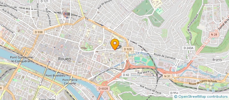 localisation de l'entreprise MADAME ROSALIE GUILLAUME  ROUEN