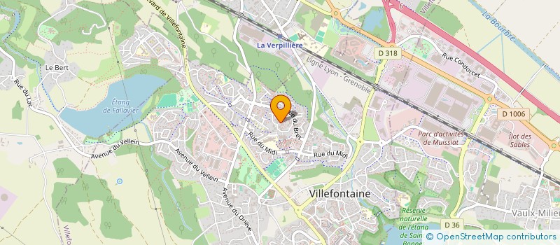 localisation de l'entreprise MADAME ROSALIE HANNA  VILLEFONTAINE