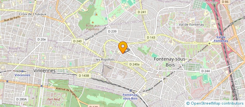 localisation de l'entreprise MADAME ROSALIE NDIAYE à FONTENAY-SOUS-BOIS