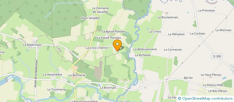 localisation de l'entreprise MADAME ROSALIE NEVEU à LIFFRE