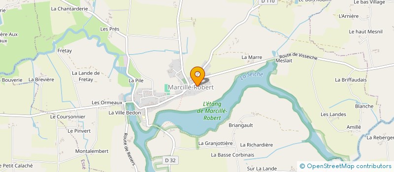 localisation de l'entreprise MADAME ROSALIE PILARD à RETIERS