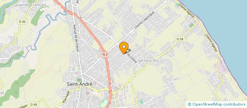 localisation de l'entreprise MADAME ROSALIE RAYEPIN MOUTOUSSAMY à SAINT-ANDRE