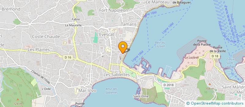 localisation de l'entreprise MADAME ROSALIE SALGUERO  LA SEYNE SUR MER