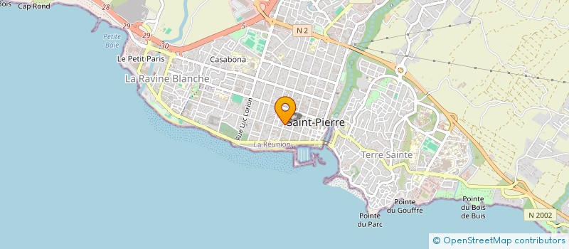 localisation de l'entreprise MADAME ROSALIE SOMBO DIBELE à SAINT-PIERRE