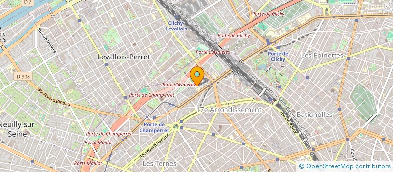 localisation de l'entreprise MADAME ROSALIE THIAM  PARIS