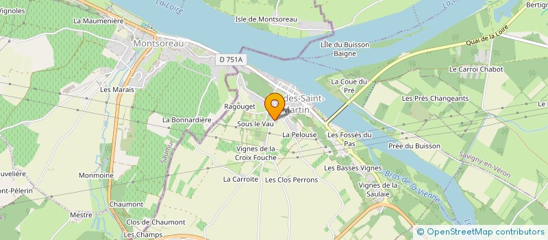 localisation de l'entreprise MADAME ROSALIE VINCENT  CANDES-SAINT-MARTIN