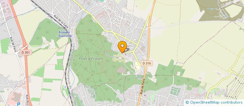 localisation de l'entreprise MADAME ROSALIE WINTERSTEIN  ECOUEN