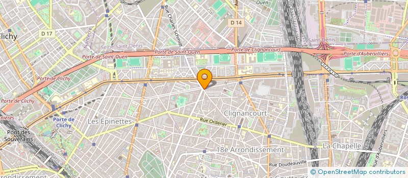 localisation de l'entreprise MADAME ROSALINA VAS RODRIGUES  PARIS