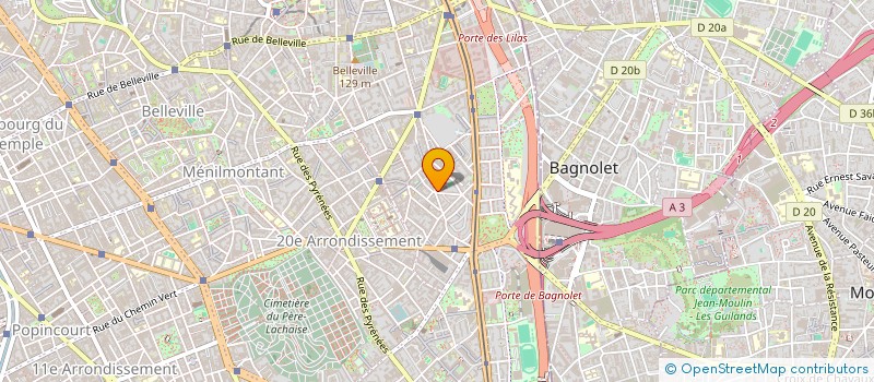 localisation de l'entreprise MADAME ROSALIND SMITH THOMAS  PARIS