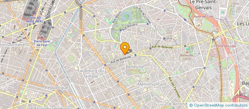 localisation de l'entreprise MADAME ROSALINDA SALVADOR CANALES  PARIS