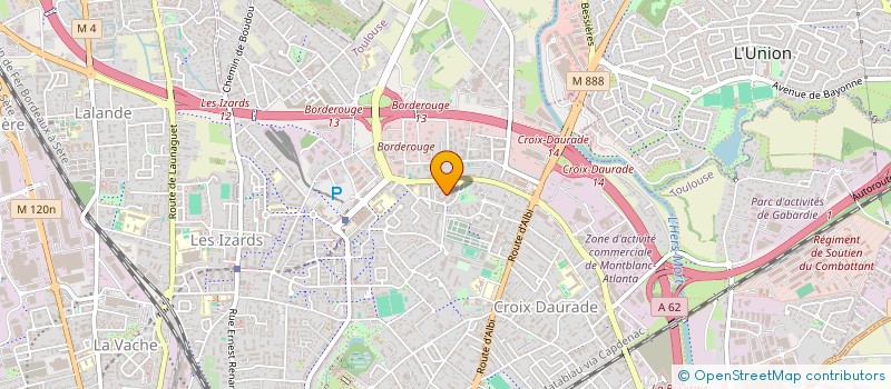 localisation de l'entreprise MADAME ROSALINE SOPPO YETTE à TOULOUSE