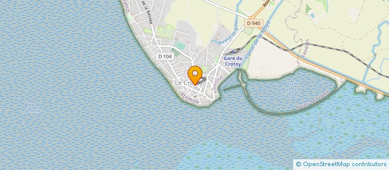 localisation de l'entreprise MADAME ROSANA DE PAULA à LE CROTOY