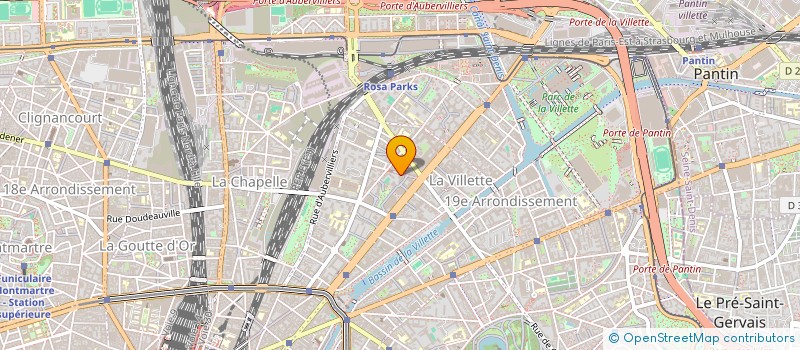 localisation de l'entreprise MADAME ROSANA GERMAN  PARIS