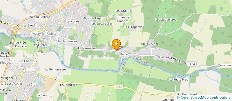 localisation de l'entreprise MADAME ROSANA MARCIS  AZAY-LE-RIDEAU