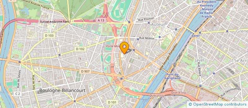 localisation de l'entreprise MADAME ROSANA MARTINS  PARIS