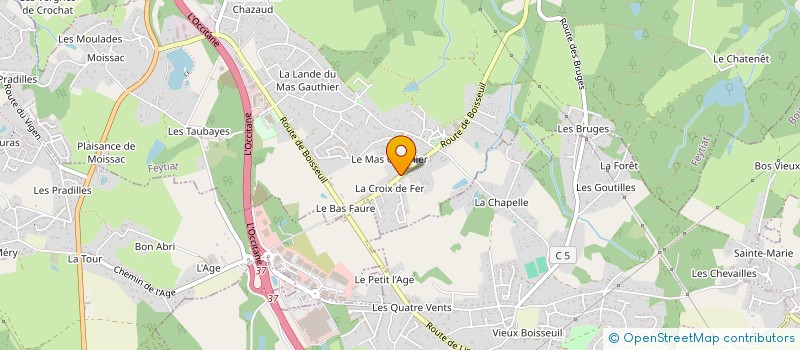 localisation de l'entreprise MADAME ROSANA MEDARD à SAINT-DENIS