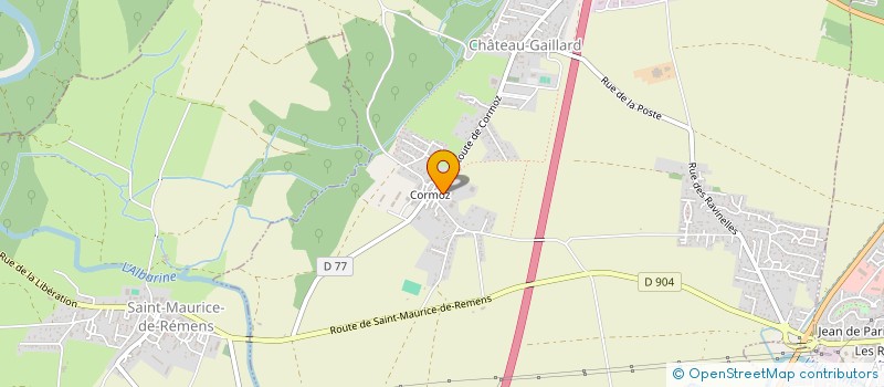 localisation de l'entreprise MADAME ROSANA PEREZ ALONSO à CHATEAU-GAILLARD